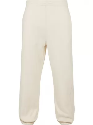 Pantaloni de trening pentru bărbați URBAN CLASSICS TB014B ALB/NISIP