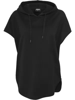 Hanorac de damă fără mâneci URBAN CLASSICS TB931 NEGRU