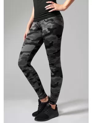 Jambiere de damă URBAN CLASSICS TB1331 CAMUFLAJ ÎNTUNECAT