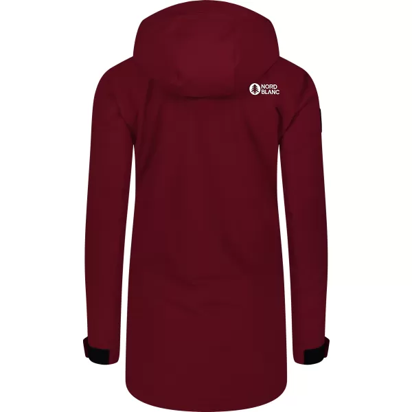  Jachetă de schi pentru femei NORDBLANC SLEDDING NBWJL8127 BURGUNDIA 