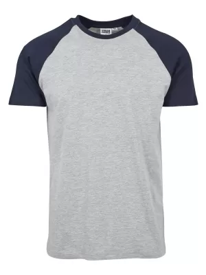 Cămaşă URBAN CLASSICS TB639 GREY/NAVY