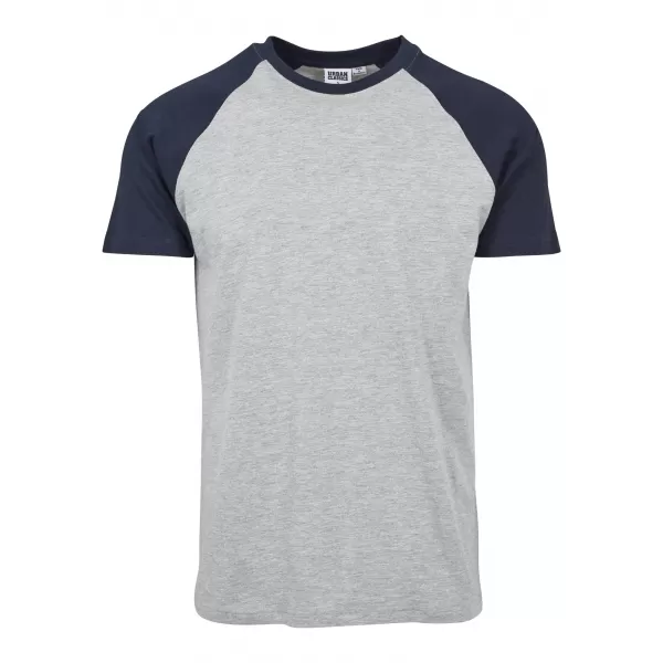  Cămaşă URBAN CLASSICS TB639 GREY/NAVY 