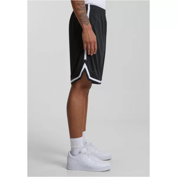  Pantaloni scurţi URBAN CLASSICS TB243 NEGRU/NEGRU/ALB 