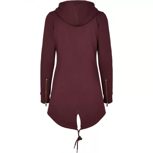  Panoul pentru doamne URBAN CLASSICS TB1075 VIN ROȘU 