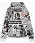 Hanorac pentru bărbați PUMA MEDIA DAY HOODIE NEGRU