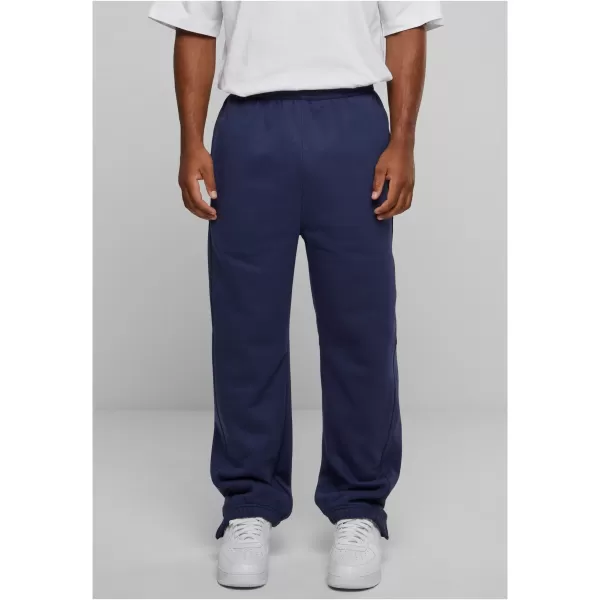  Pantaloni de trening pentru bărbați URBAN CLASSICS TB014B ALBASTRU ÎNCHIS 