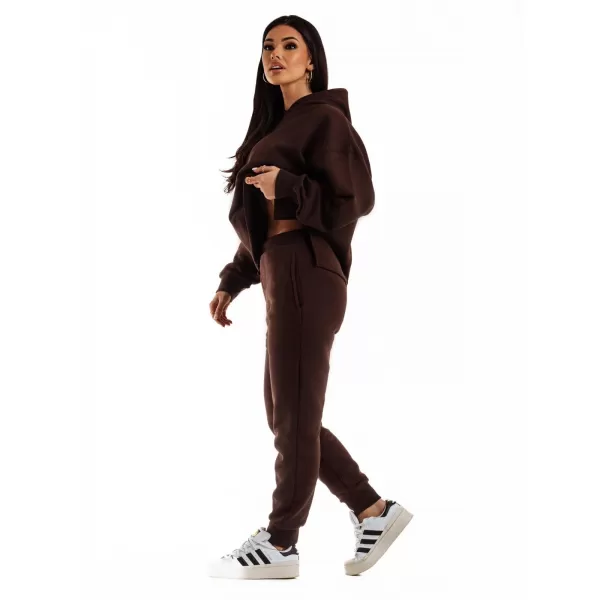  pantaloni de trening pentru femei EDOTI PLR265 MARO 