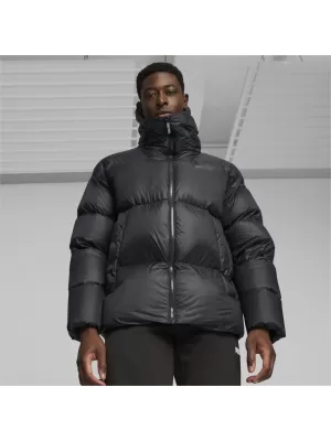Jachetă pentru bărbați PUMA HOODED ULTRA DOWN PUFFER JACKET NEGRU
