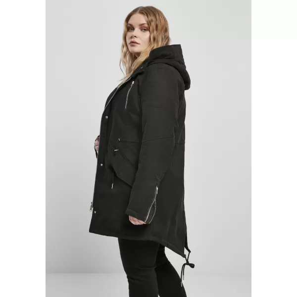  Geacă pentru doamne URBAN CLASSICS TB1370 NEGRU 
