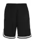 Pantaloni scurţi URBAN CLASSICS TB243 NEGRU/NEGRU/ALB