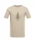 Tricou pentru bărbați din bumbac organic ALPINE PRO EKK MTSD920 ARDEI ALB