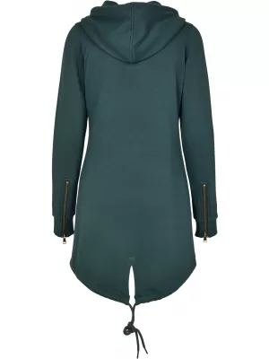 Hanorac de dama URBAN CLASSICS TB1075 VERDE STICLA