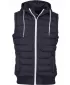 Vesta pentru bărbați URBAN CLASSICS TB510 NEGRU/ALB