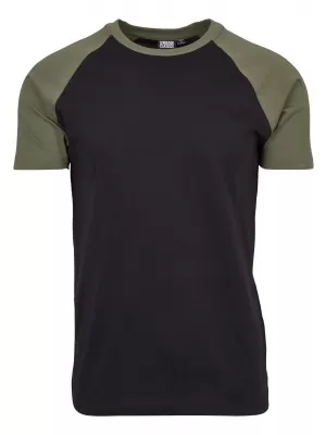 Cămaşă URBAN CLASSICS TB639 NEGRU/MĂSLIN