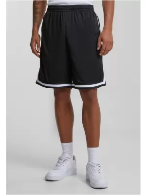 Pantaloni scurţi URBAN CLASSICS TB243 NEGRU/NEGRU/ALB