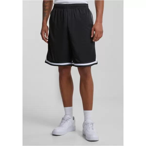  Pantaloni scurţi URBAN CLASSICS TB243 NEGRU/NEGRU/ALB 