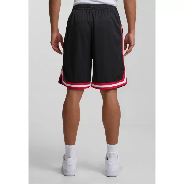  Pantaloni scurţi URBAN CLASSICS TB243 NEGRU/ROȘU/ALB 