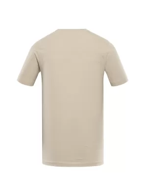 Tricou pentru bărbați din bumbac organic ALPINE PRO EKK MTSD920 ARDEI ALB