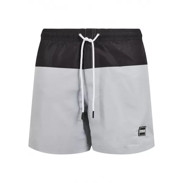  Pantaloni scurţi URBAN CLASSICS TB1026 ASFALT UȘOR/NEGRU 