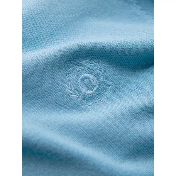  Pulover pentru bărbați OMBRE OM-SWBS-0107 ALBASTRU DESCHIS 