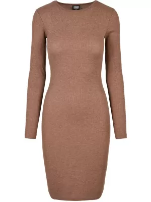 Rochie URBAN CLASSICS TB1340 KAKI ÎNTUNECAT