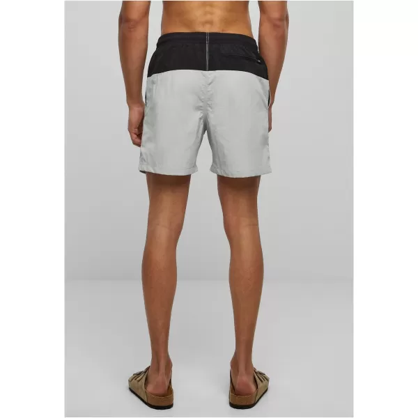  Pantaloni scurţi URBAN CLASSICS TB1026 ASFALT UȘOR/NEGRU 