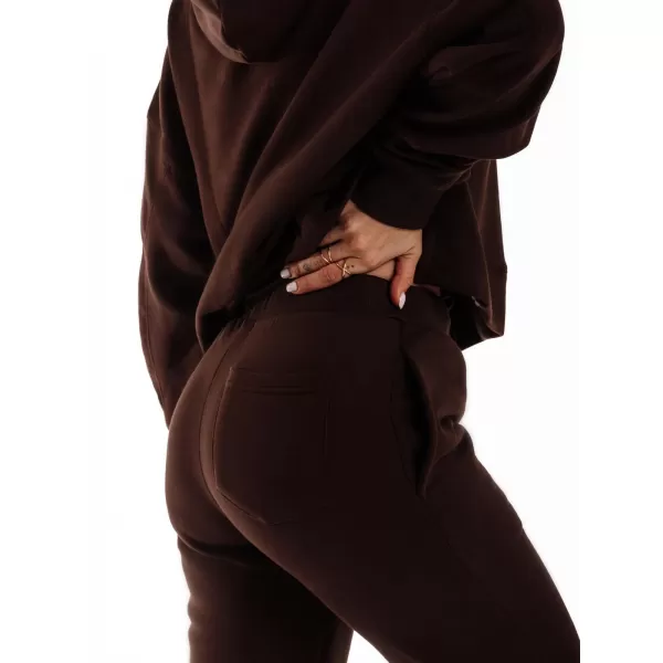  pantaloni de trening pentru femei EDOTI PLR265 MARO 