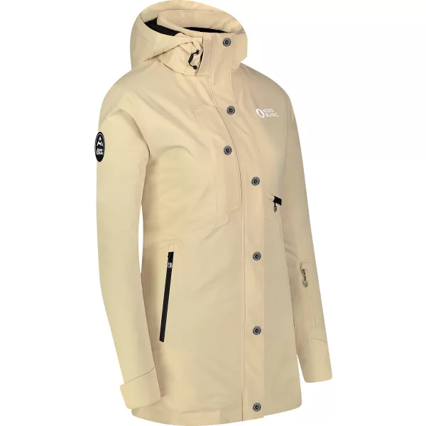  Jachetă de schi pentru femei NORDBLANC SLEDDING NBWJL8127 BEJ 