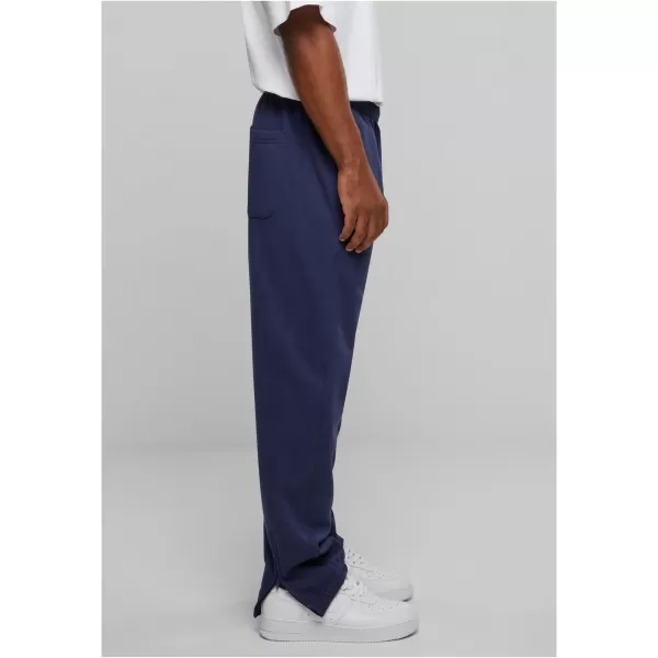  Pantaloni de trening pentru bărbați URBAN CLASSICS TB014B ALBASTRU ÎNCHIS 