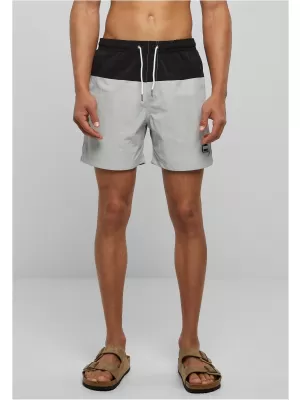 Pantaloni scurţi URBAN CLASSICS TB1026 ASFALT UȘOR/NEGRU