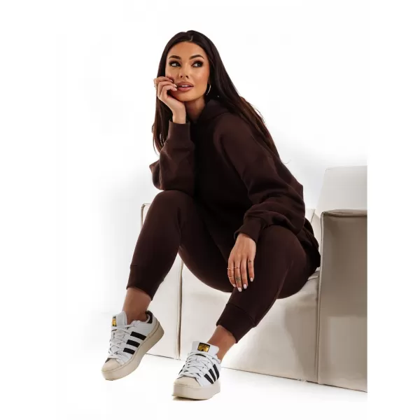  pantaloni de trening pentru femei EDOTI PLR265 MARO 