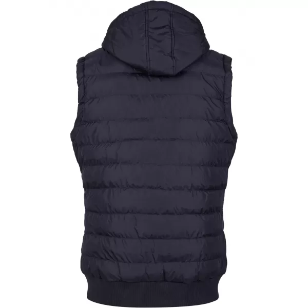  Vesta pentru bărbați URBAN CLASSICS TB510 NEGRU/ALB 