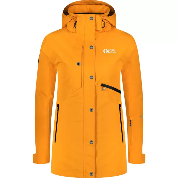  Jachetă de schi pentru femei NORDBLANC SLEDDING NBWJL8127 PORTOCALE 