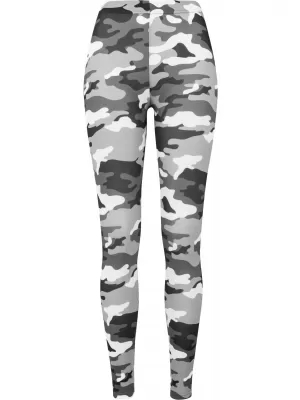 Jambiere de damă URBAN CLASSICS TB1331 CAMO DE ZĂPADĂ