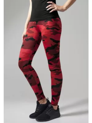 Jambiere URBAN CLASSICS TB1331 CAMO ROȘU