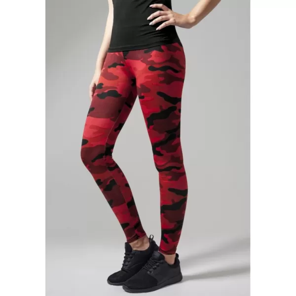  Jambiere URBAN CLASSICS TB1331 CAMO ROȘU 