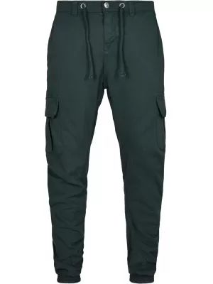 Pantaloni URBAN CLASSICS TB1268 STICLĂ VERDE