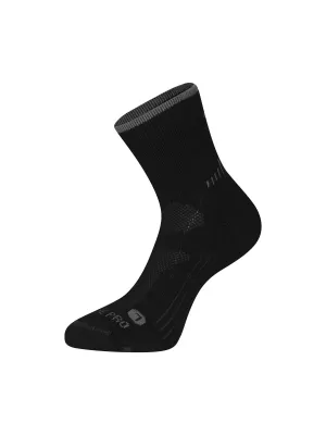 Șosete antibacteriene din lână merino ALPINE PRO KEROWE USCC096 NEGRU