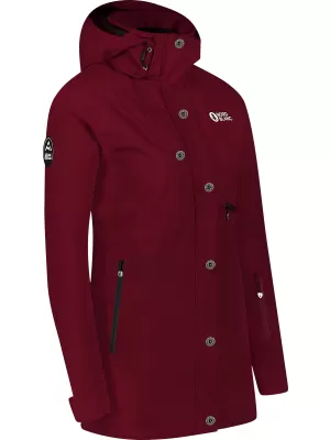 Jachetă de schi pentru femei NORDBLANC SLEDDING NBWJL8127 BURGUNDIA