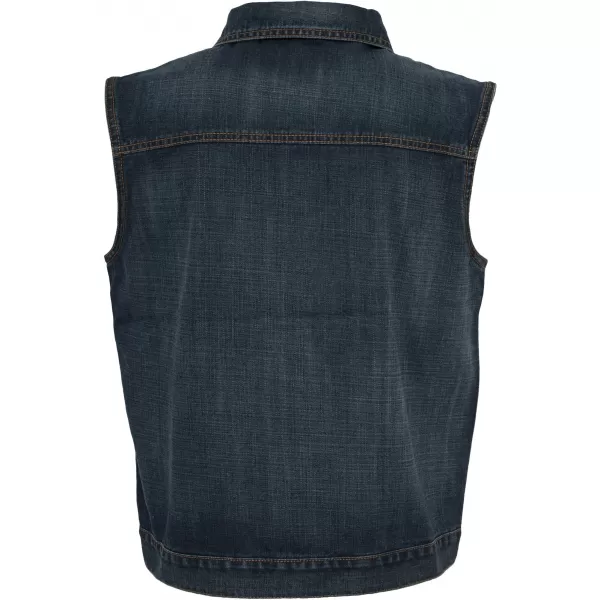  Vestă URBAN CLASSICS TB514 DENIM ALBASTRU 