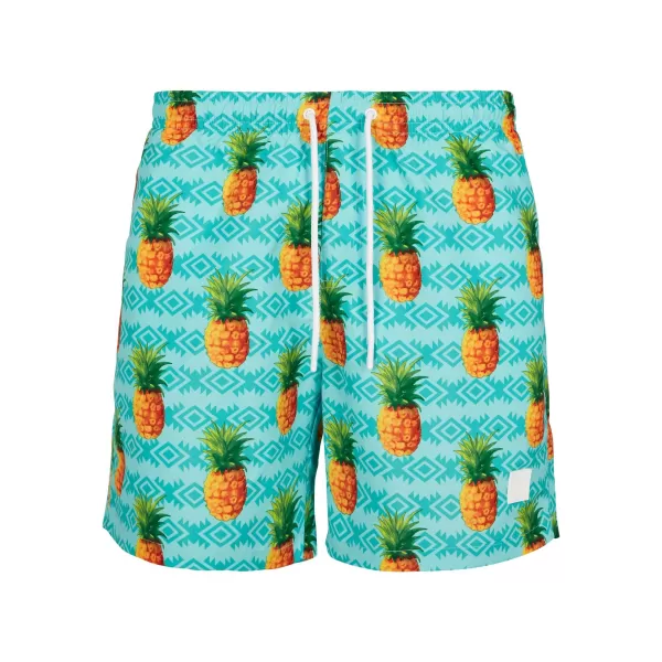  Pantaloni scurţi URBAN CLASSICS TB2679 AOP DE ANANAS 