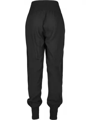 Pantalonii pentru doamne URBAN CLASSICS TB2674 NEGRU
