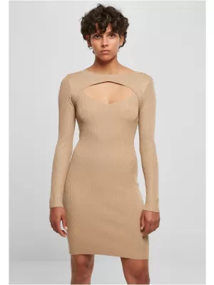 Rochie URBAN CLASSICS TB1742 UNIUNE BEIGE