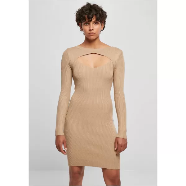  Rochie URBAN CLASSICS TB1742 UNIUNE BEIGE 