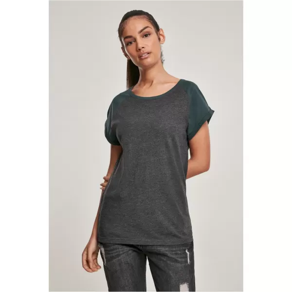  Cămaşă URBAN CLASSICS TB1913 CĂRBUNE/STICLĂ VERDE 