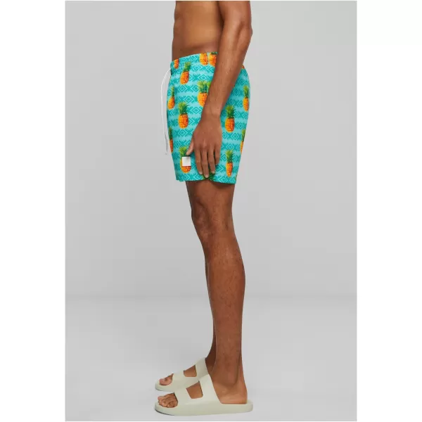  Pantaloni scurţi URBAN CLASSICS TB2679 AOP DE ANANAS 