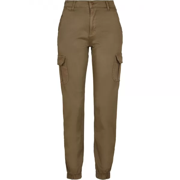  Pantalonii pentru doamne URBAN CLASSICS TB3048 MĂSLIN 