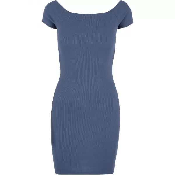  Rochie URBAN CLASSICS TB1501 ALBASTRU VINTAGE 