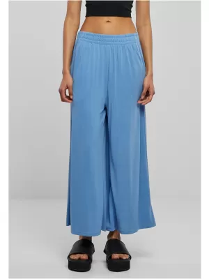 Pantaloni pentru doamne URBAN CLASSICS TB2597 ALBASTRU VINTAGE