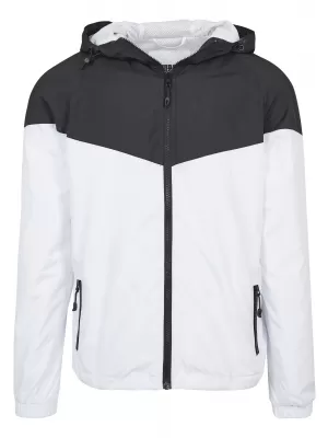 Sacou URBAN CLASSICS TB2107 NEGRU/ALB